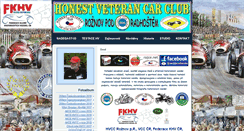 Desktop Screenshot of honestveteranroznov.cz